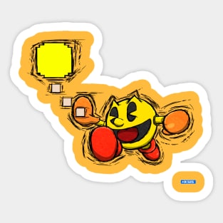 Pac-Man Sticker